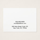 ロゴのイヤリングをアドレス付きで追加 (裏面)