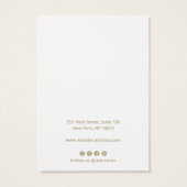 ロゴのイヤリングを追加する(白無地) (裏面)