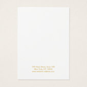 ロゴのイヤリングディスプレイカードの追加金ゴールドひし形アイコン (裏面)