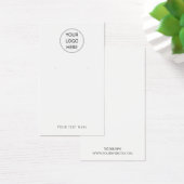 ロゴのイヤリングディスプレイカードの追加 (デスク)