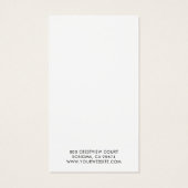 ロゴのイヤリングディスプレイカードの追加 (裏面)