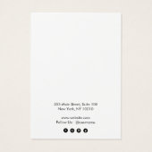 ロゴのイヤリングディスプレイカードの追加 (裏面)