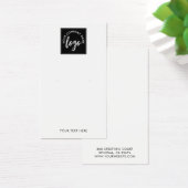 ロゴのイヤリングディスプレイカードの追加 (デスク)