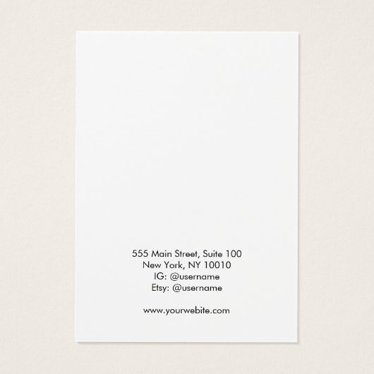 ロゴのイヤリングディスプレイソーシャルネットワークの追加 (裏面)