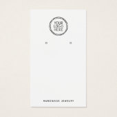 ロゴのイヤリング表示カードの追加 (正面)