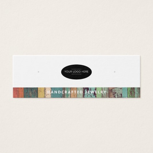 ロゴのイヤリング表示カードをシックに追加 (正面)