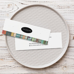 ロゴのイヤリング表示カードをシックに追加