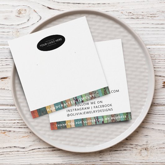 ロゴのイヤリング表示カードをシックに追加