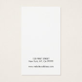 ロゴのイヤリング表示カード (裏面)