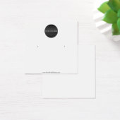 ロゴのイヤリング表示カード (デスク)