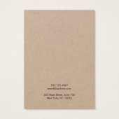 ロゴのイヤリングKraftディスプレイカードの追加 (裏面)