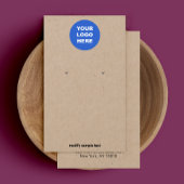 ロゴのイヤリングKraftディスプレイカードの追加