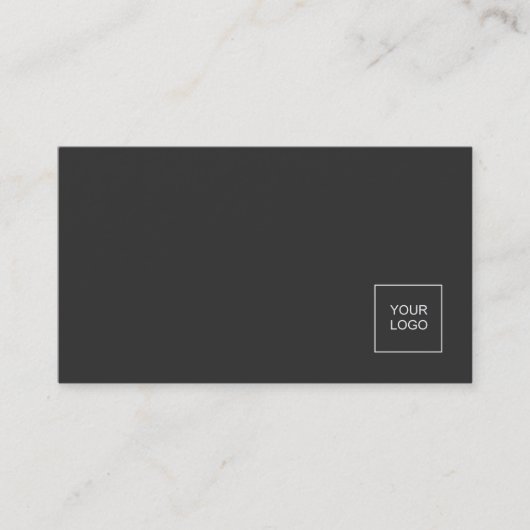 ロゴのエレガントな色のモダンな専門の平野 名刺 (正面)