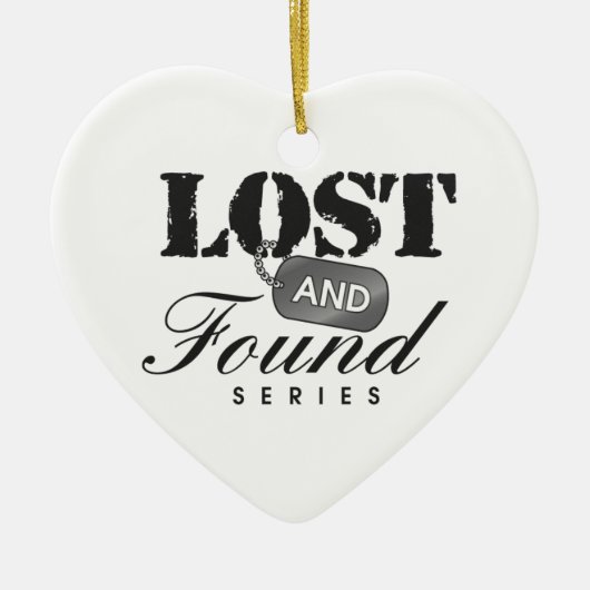 ロゴのオーナメント セラミックオーナメント (正面)