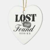 ロゴのオーナメント セラミックオーナメント (左)