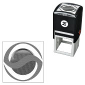 ロゴのカスタムデザインまたはパーソナライズ セルフインキングスタンプ (インサイチュ)