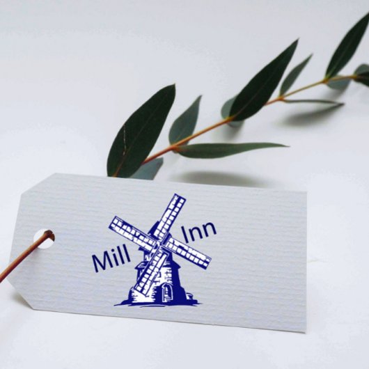 ロゴのカスタムデザインまたはパーソナライズ ラバースタンプ