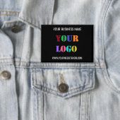 ロゴのカスタム文字ビジネスのプロモーションボタン 缶バッジ (インサイチュ)