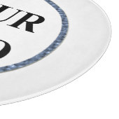 ロゴのカットボパーソナライズされたードブロックの追加 カッティングボード (角)