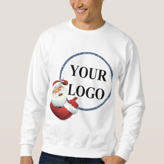 ロゴのクリスマスホリデーを追加 スウェットシャツ (正面)
