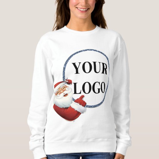 ロゴのクリスマスホリデーを追加 スウェットシャツ (正面)