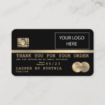 ロゴのクレジットカードを追加ありがとうございます