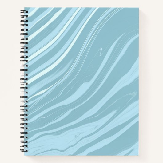 ロゴのショーケース:カスタムスパイラルノートブック ノートブック (正面)