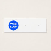 ロゴのスタッドイヤリングディスプレイカードの追加 (正面)