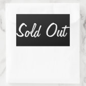 ロゴのステッカー 長方形シール (バッグ)