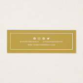 ロゴのソーシャルメディアの追加編集可能な色に感謝します (裏面)