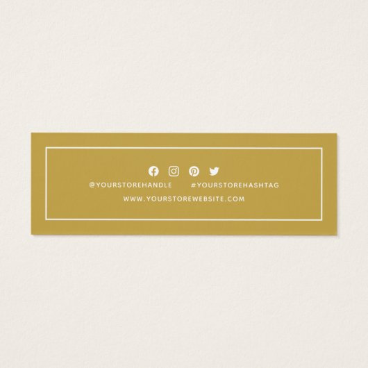 ロゴのソーシャルメディアの追加編集可能な色に感謝します (裏面)