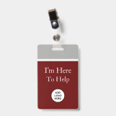 ロゴのテンプレートバッジを表示する バッジ (クリップ付き表面)