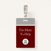 ロゴのテンプレートバッジを表示する バッジ (裏面クリップ)