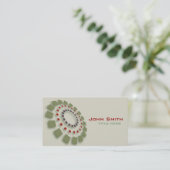 ロゴのデザインの名刺 名刺 (スタンド正面)