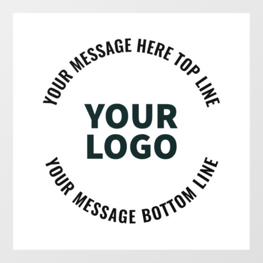 ロゴのデザインまたは画像 |編集可能はっきりした文字 ウィンドウサイン (シート)