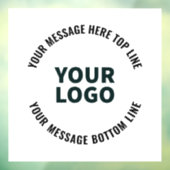 ロゴのデザインまたは画像 |編集可能はっきりした文字 ウィンドウサイン (シート3)