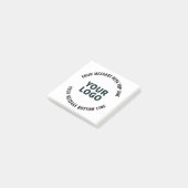 ロゴのデザインまたは画像 |編集可能はっきりした文字 ポストイット (アングル)