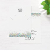 ロゴのネックレスイヤリング表示カードの追加 (デスク)