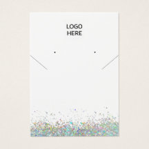 ロゴのネックレスイヤリング表示カードの追加