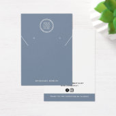 ロゴのネックレスイヤリング表示カードの追加 (デスク)