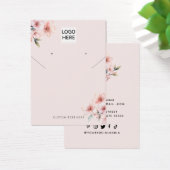 ロゴのネックレスイヤリング表示カードの追加 (デスク)