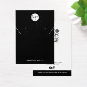 ロゴのネックレスイヤリング表示カードの追加 (デスク)