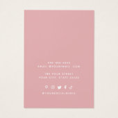 ロゴのネックレスイヤリング表示カードの追加 (裏面)