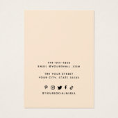 ロゴのネックレスイヤリング表示カードの追加（編集） (裏面)