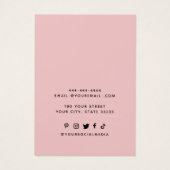 ロゴのネックレスイヤリング表示カードの追加（編集） (裏面)