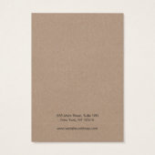 ロゴのネックレスクラフト表示カードの追加 (裏面)