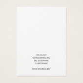 ロゴのネックレスジュエリー表示カードの追加 (裏面)