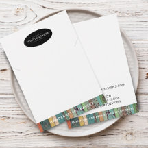 ロゴのネックレス表示カードをシックに追加