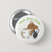 ロゴのバッジ 缶バッジ (正面&裏面)