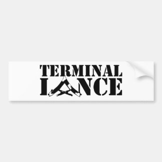 ロゴのバンパーステッカーB&W バンパーステッカー